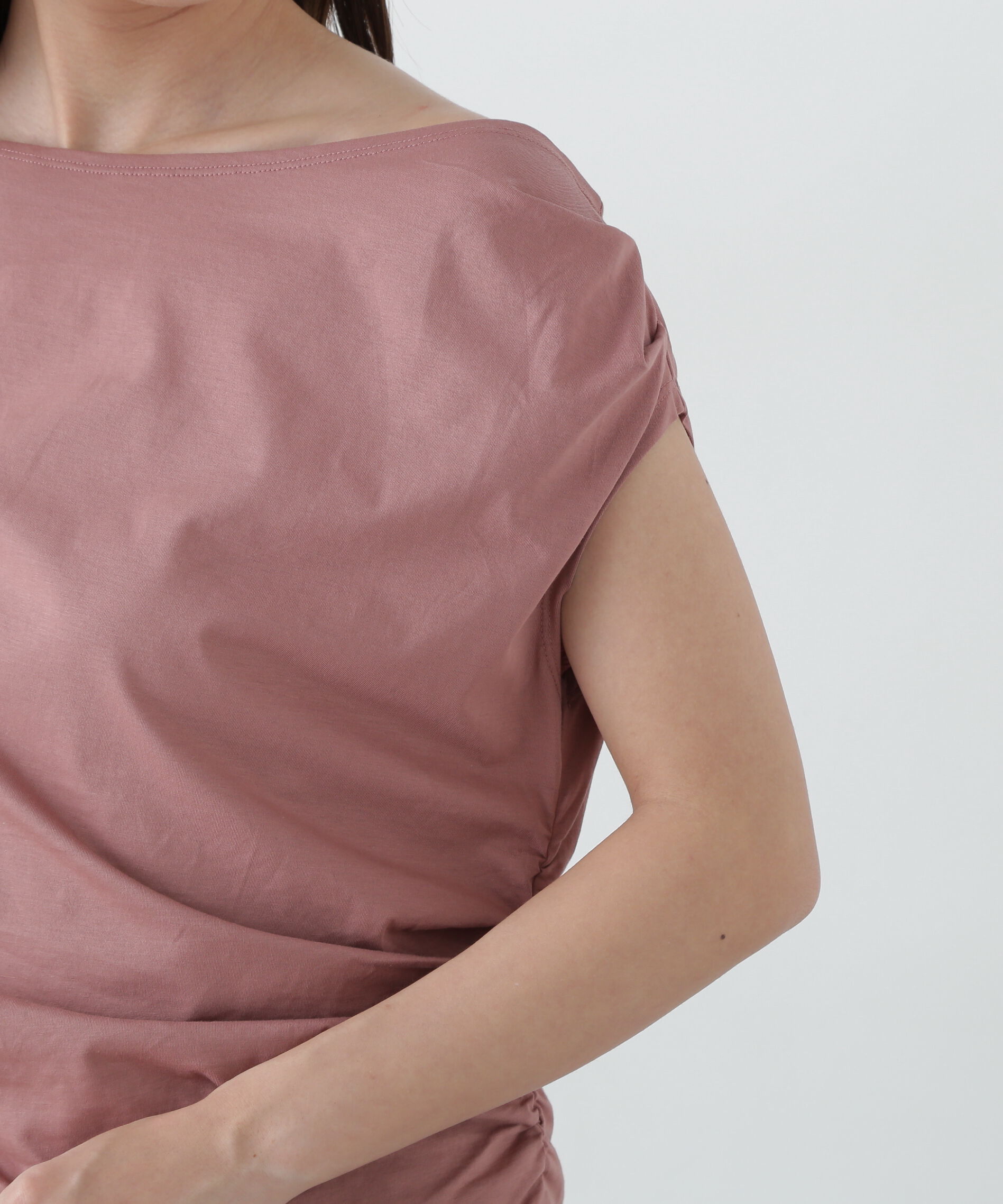 PROPORTION BODY DRESSING「アシメTシャツ」|Tシャツ・カットソー|