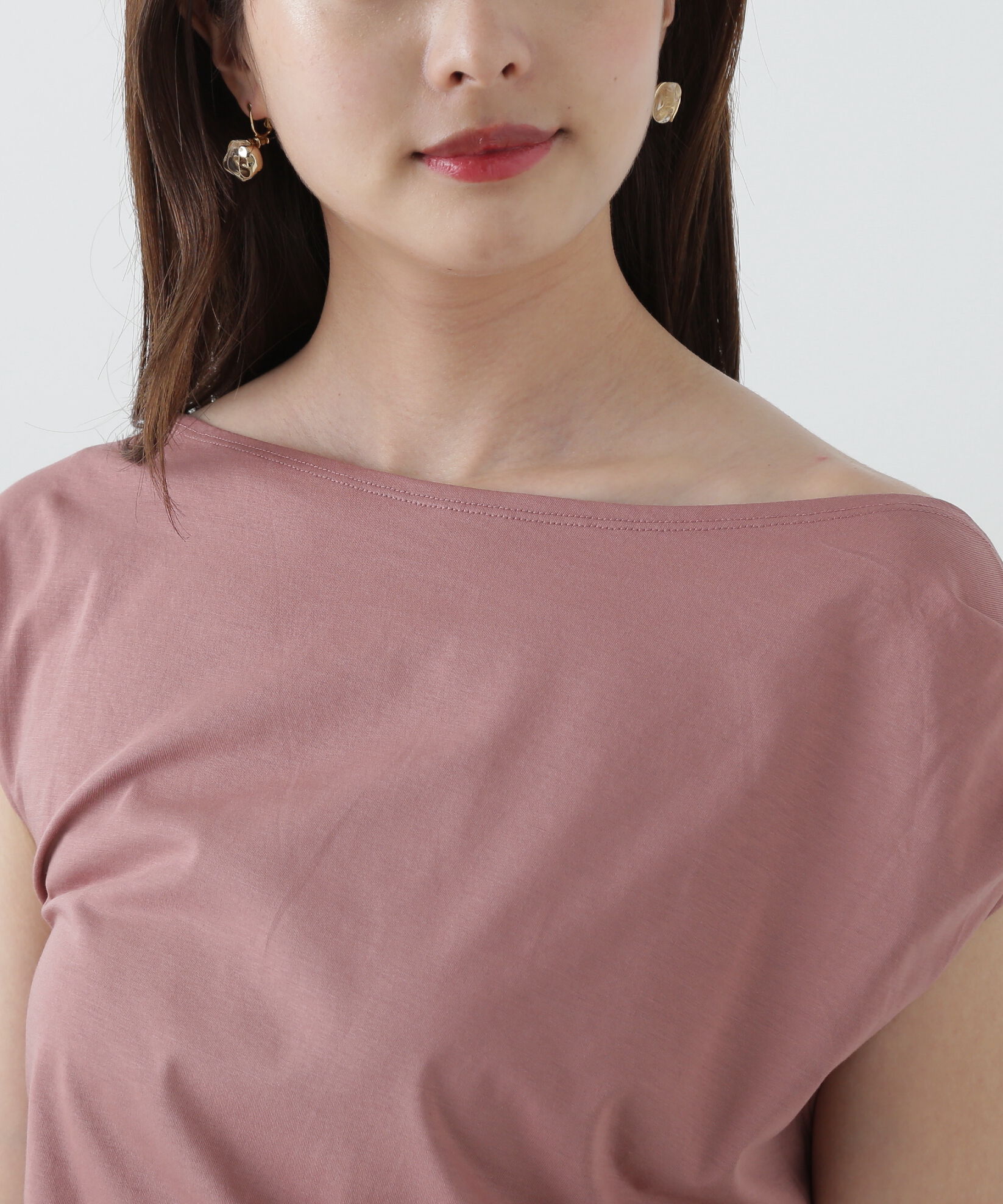 PROPORTION BODY DRESSING「アシメTシャツ」|Tシャツ・カットソー|