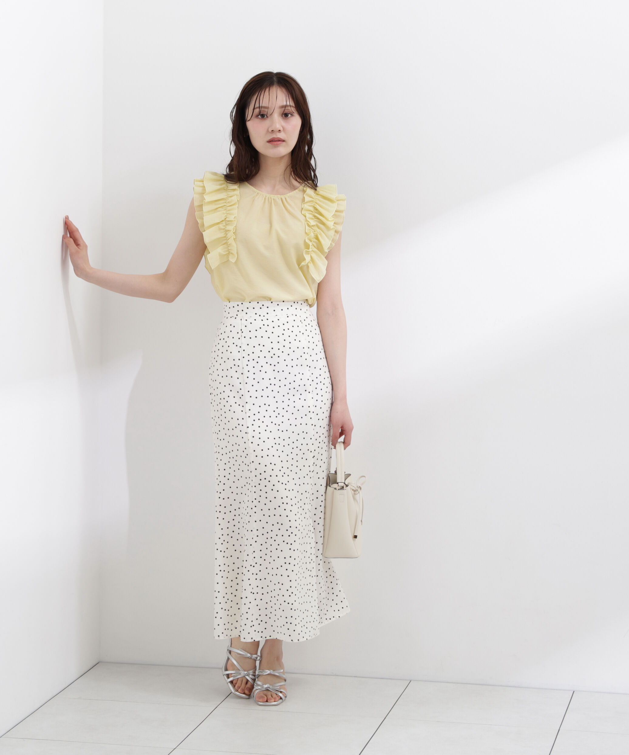 PROPORTION BODY DRESSING「ボリュームラッフルブラウス」|シャツ・ブラウス|