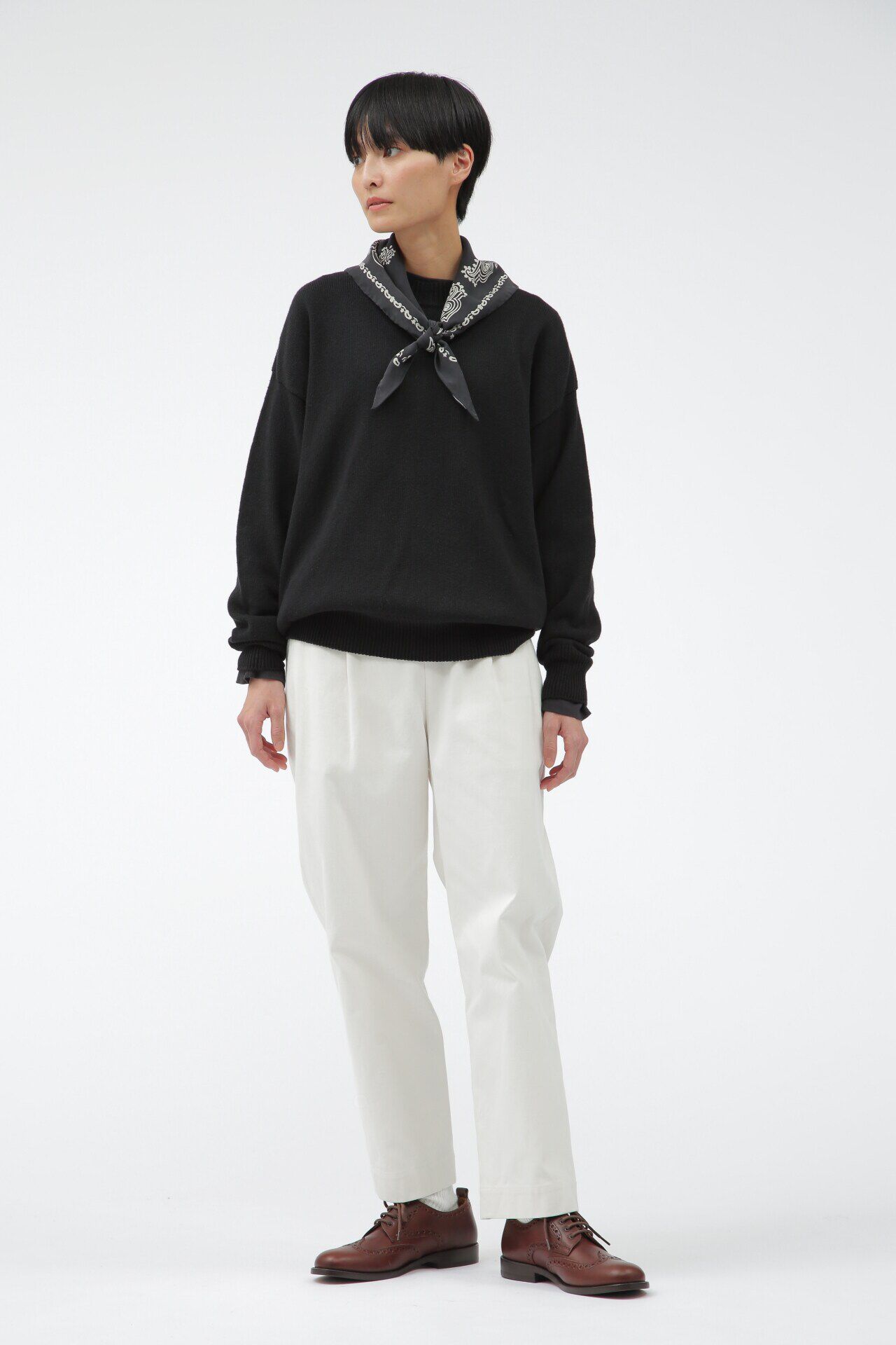  「CHUNKY COTTON LINEN」|ニット・セーター|