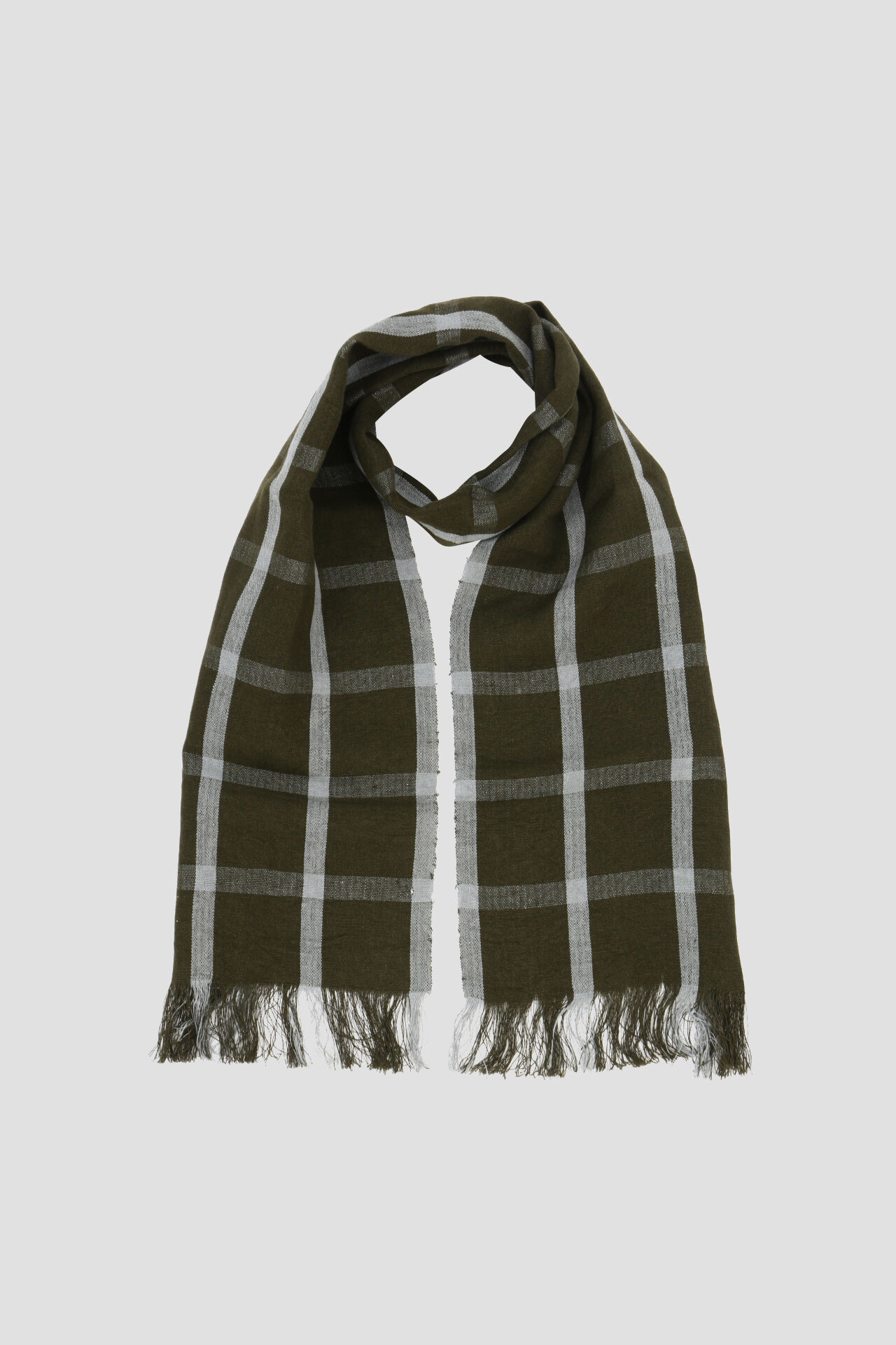  「WINDOWPANE CHECK SCARF」|バンダナ・スカーフ|