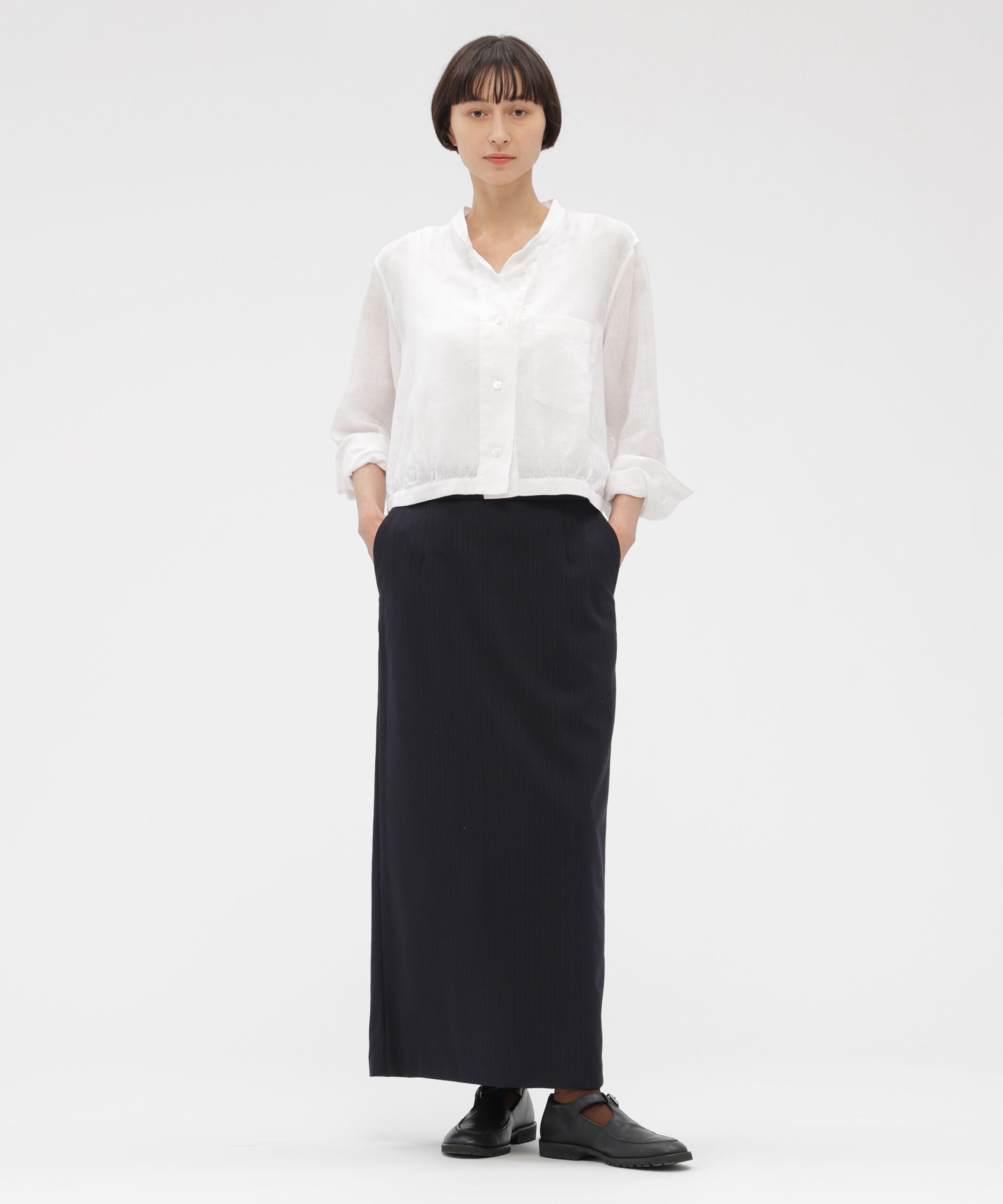  「LINEN VOILE SHIRT」|シャツ・ブラウス|
