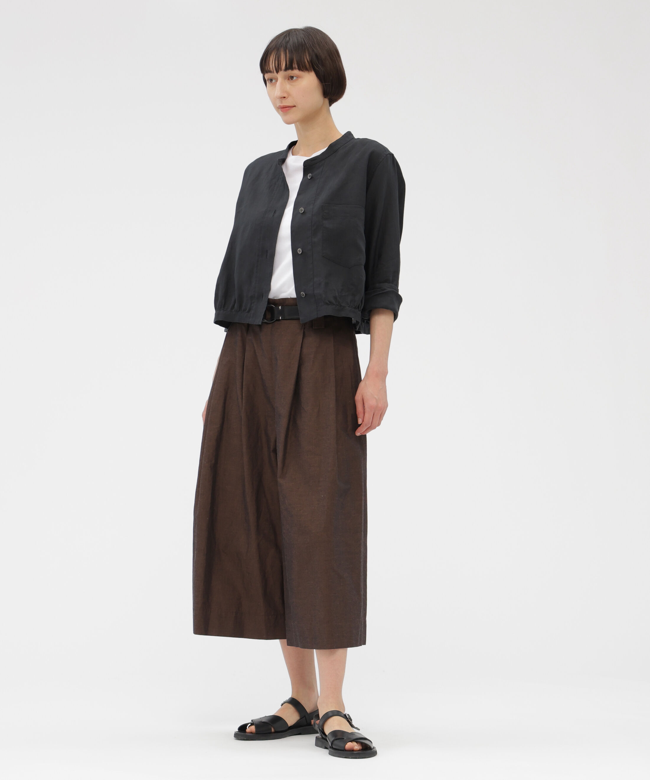  「LINEN VOILE SHIRT」|シャツ・ブラウス|