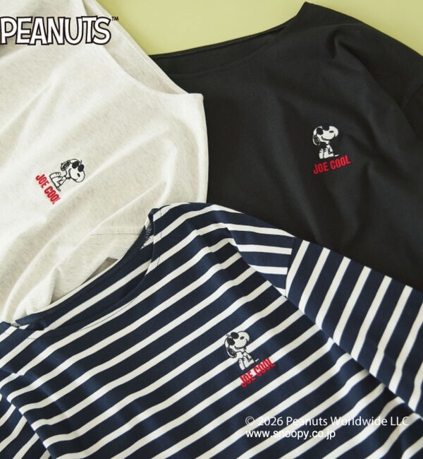 Doux archives「ＳＮＯＯＰＹコラボＬ／Ｓ　Ｔｅｅ」|Tシャツ・カットソー|BLACK