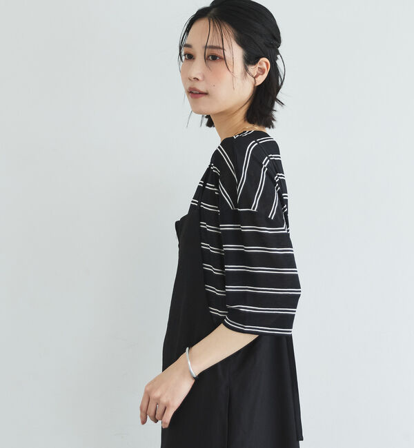 Doux archives「シアーボーダーＴｅｅ」|Tシャツ・カットソー|