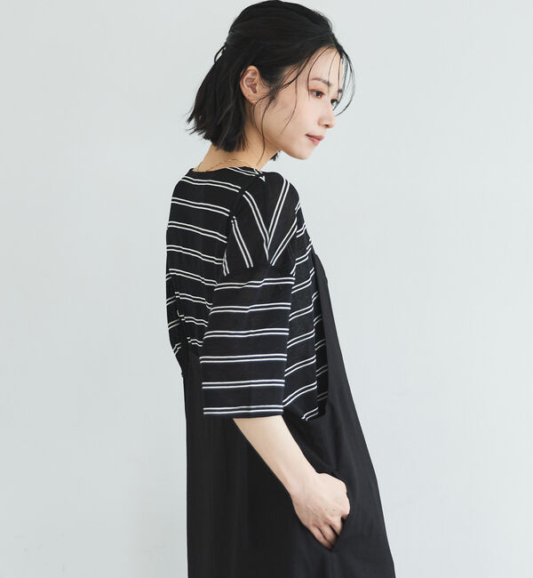 Doux archives「シアーボーダーＴｅｅ」|Tシャツ・カットソー|