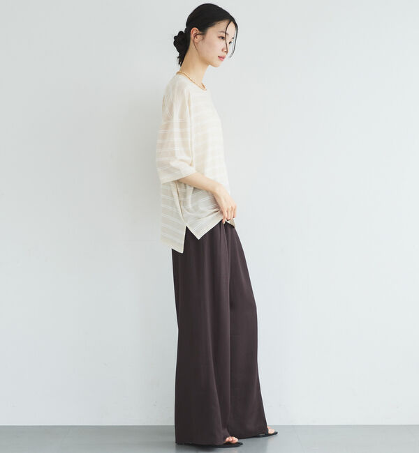 Doux archives「シアーボーダーＴｅｅ」|Tシャツ・カットソー|