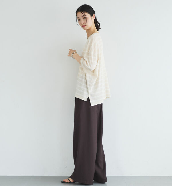 Doux archives「シアーボーダーＴｅｅ」|Tシャツ・カットソー|