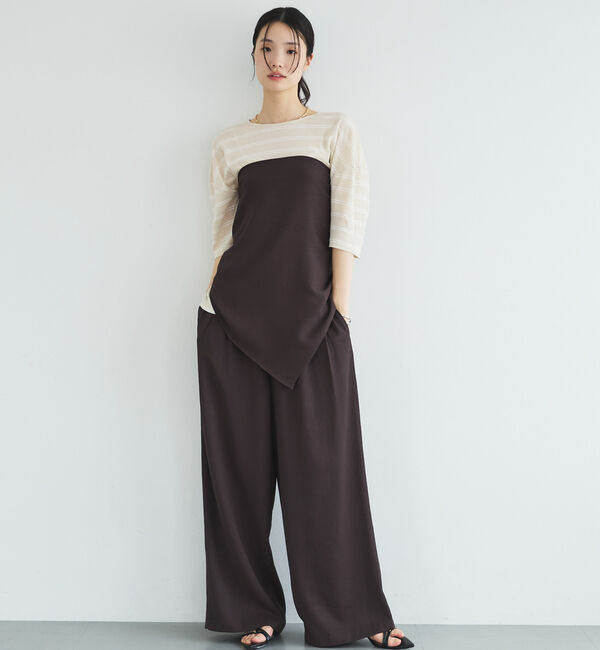 Doux archives「シアーボーダーＴｅｅ」|Tシャツ・カットソー|