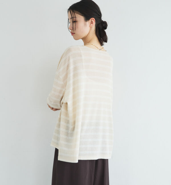 Doux archives「シアーボーダーＴｅｅ」|Tシャツ・カットソー|