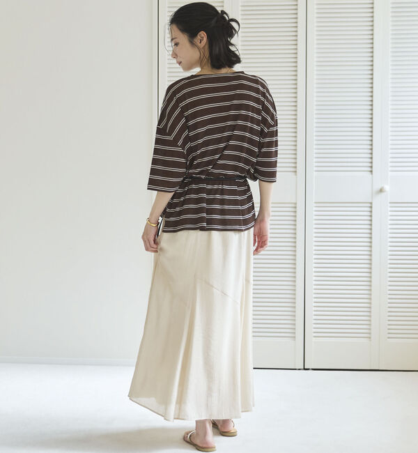 Doux archives「シアーボーダーＴｅｅ」|Tシャツ・カットソー|