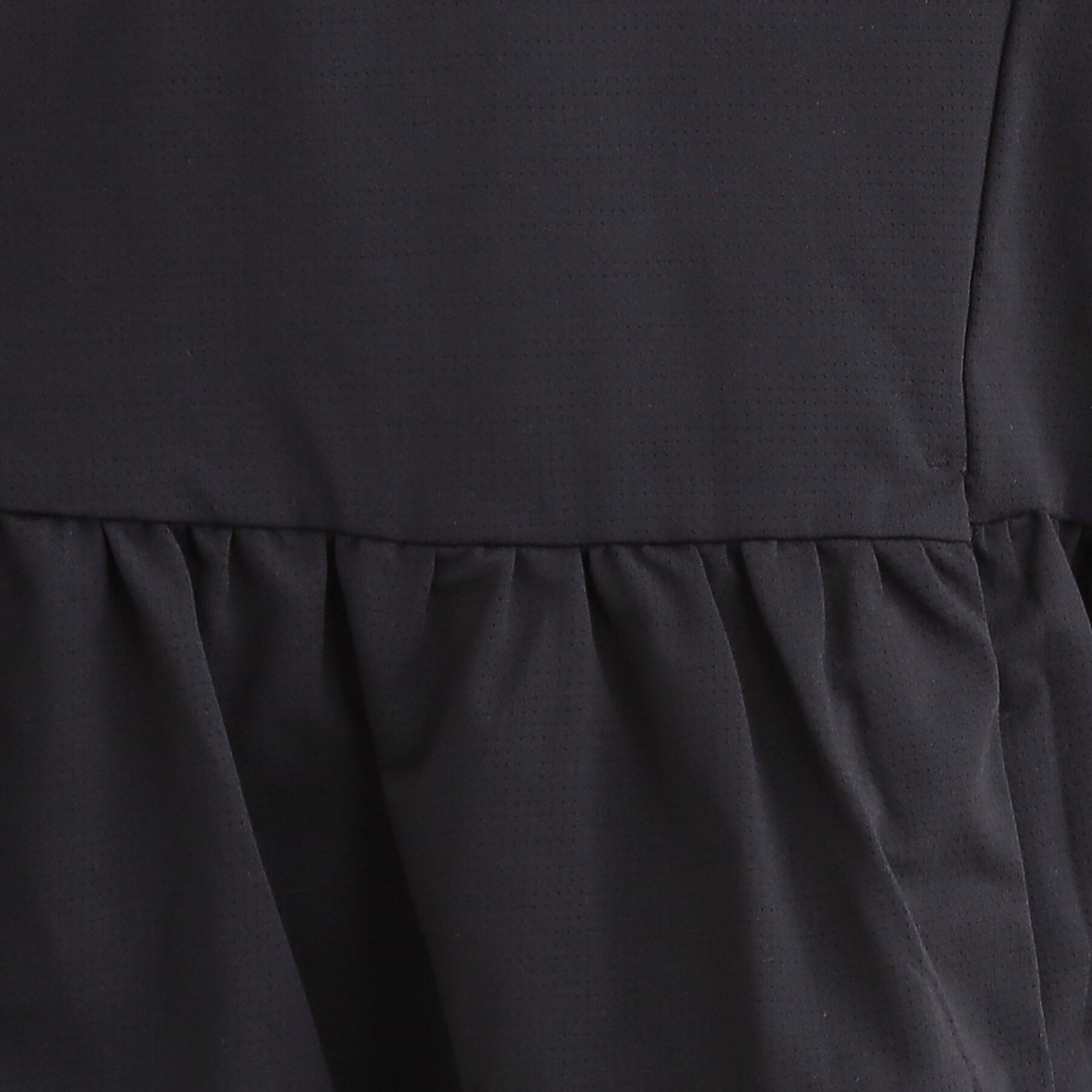 SHOO･LA･RUE「【ひんやり/S-LL/体型カバー】日焼け対策にも女性らしさを UVカットペプラムパーカ」|ブルゾン・スタジャン|
