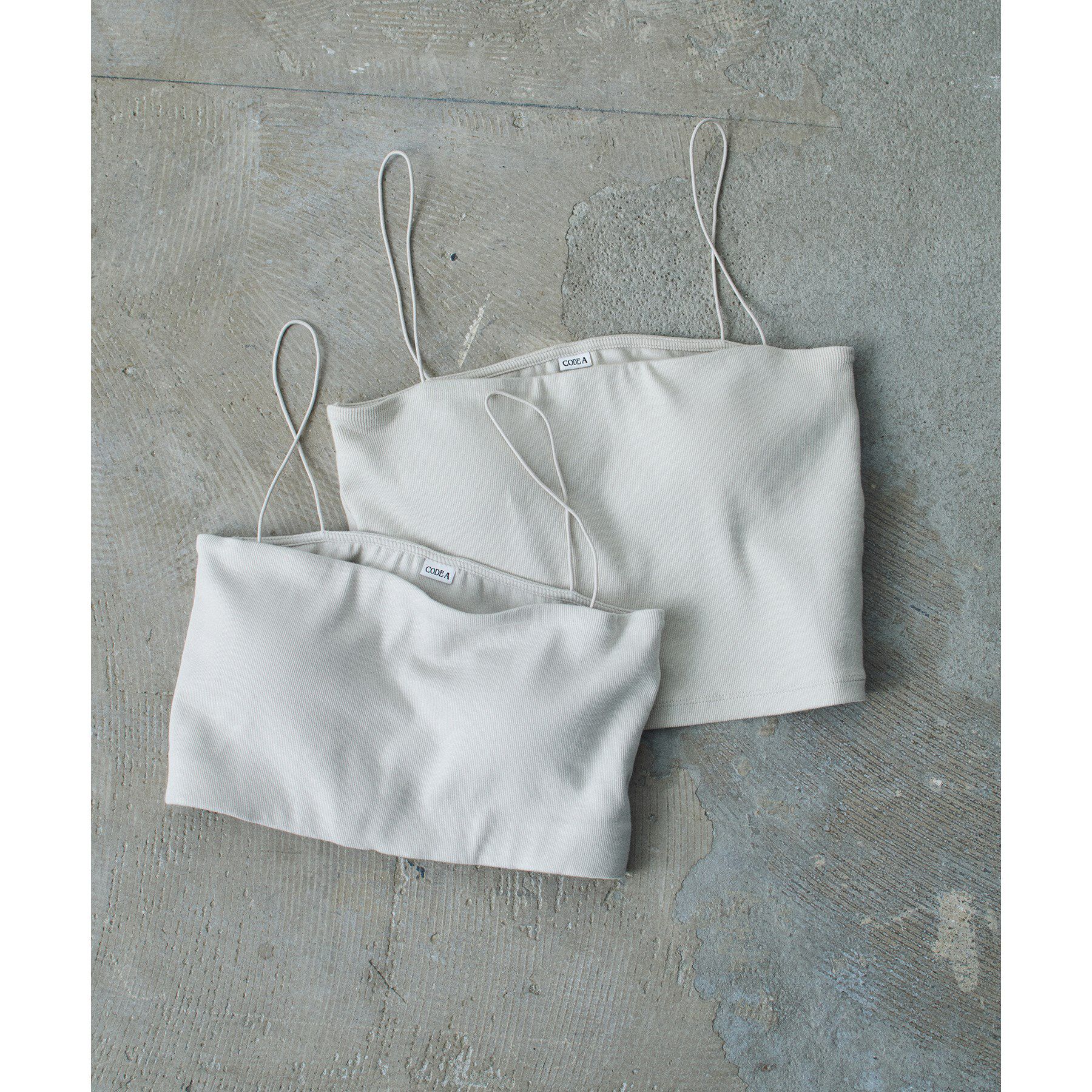 CODE A「bandeau bra top」|チューブトップ|