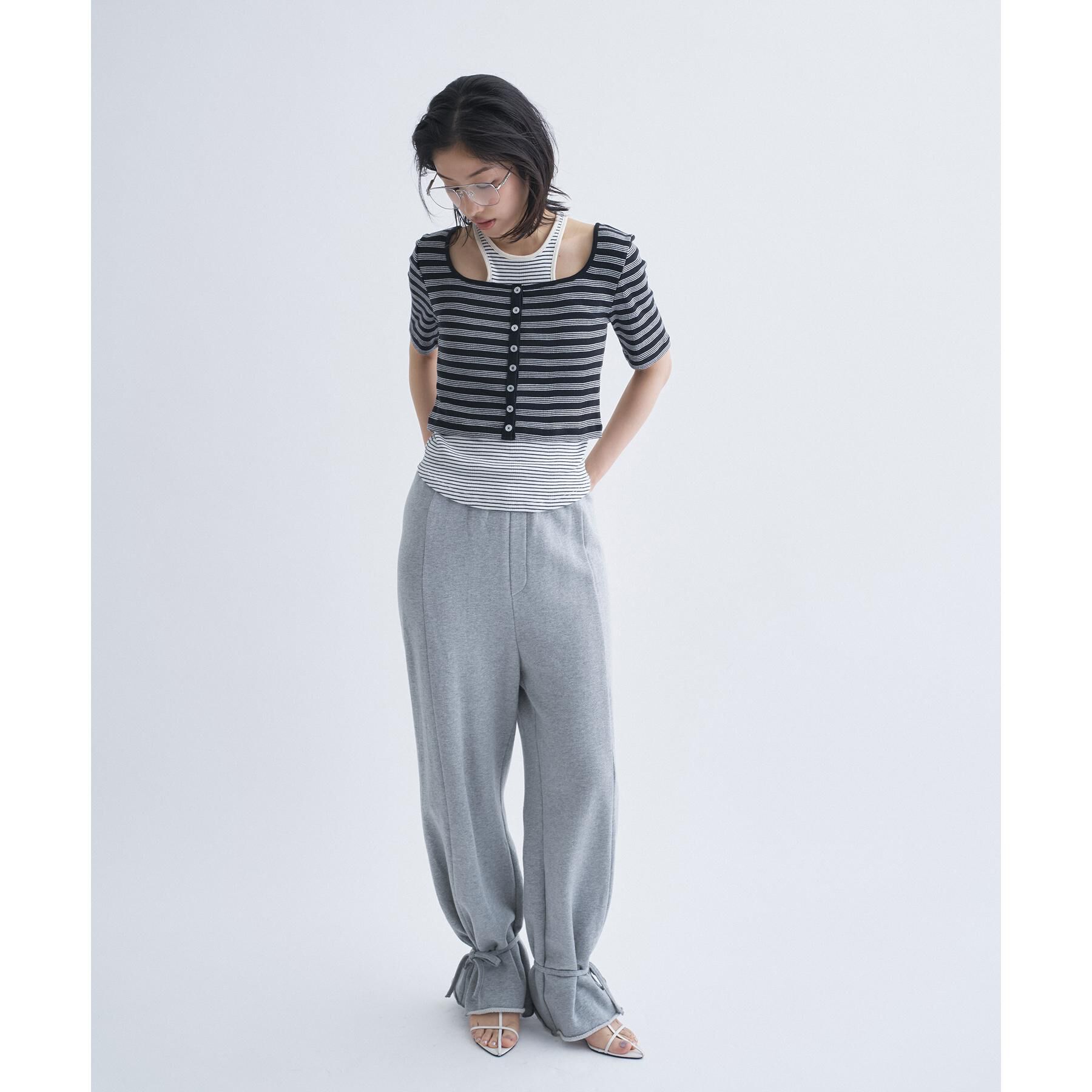 CODE A「【Re】ribbon sweat pants」|その他|