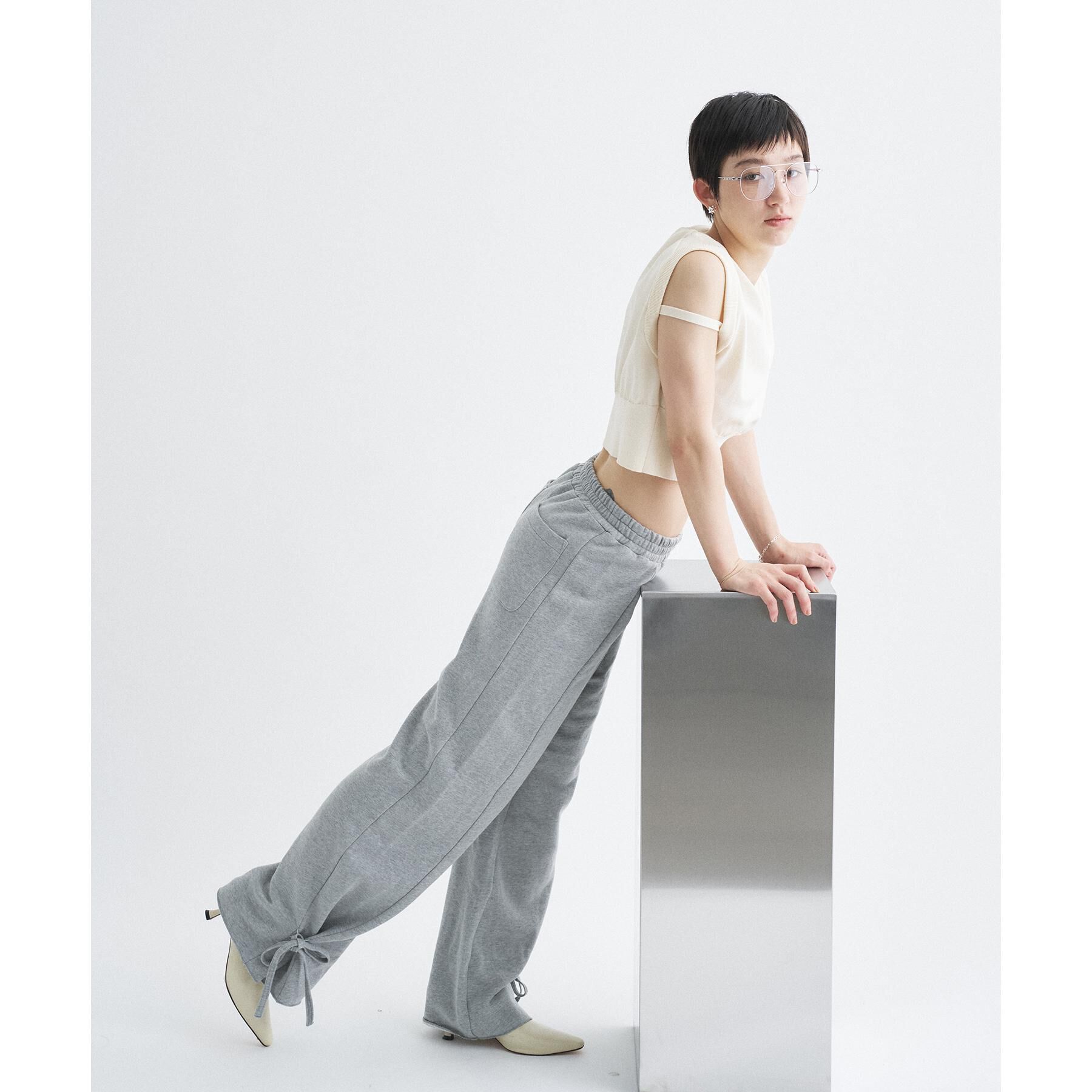CODE A「【Re】ribbon sweat pants」|その他|