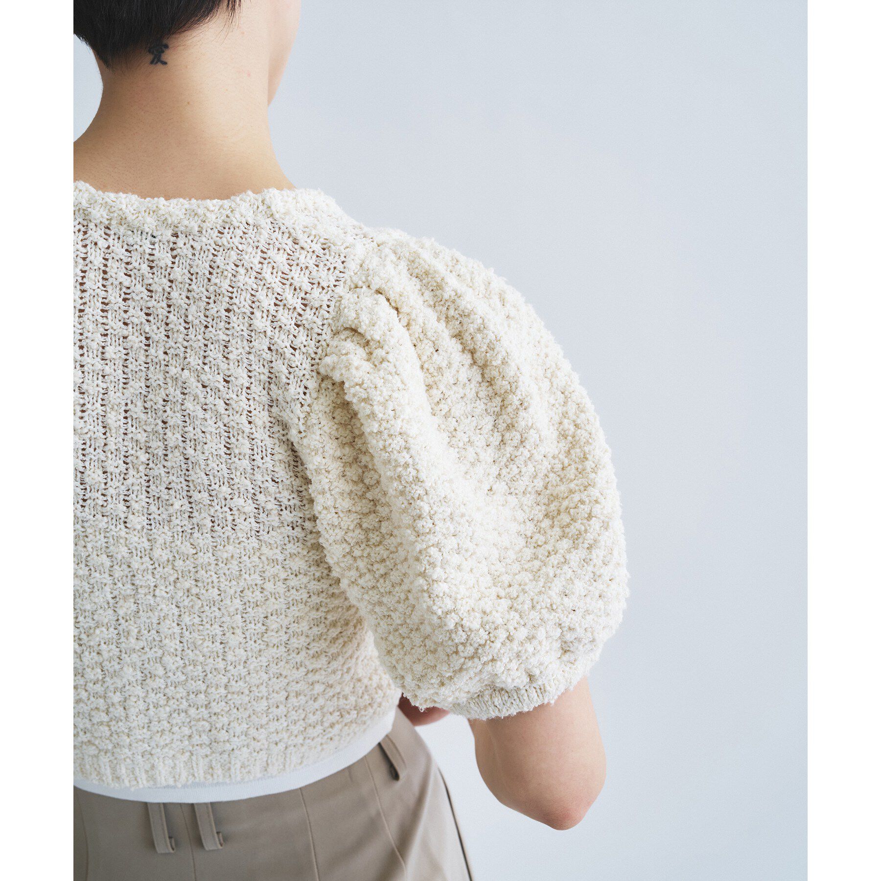 CODE A「cloudy puff cardigan」|カーディガン|