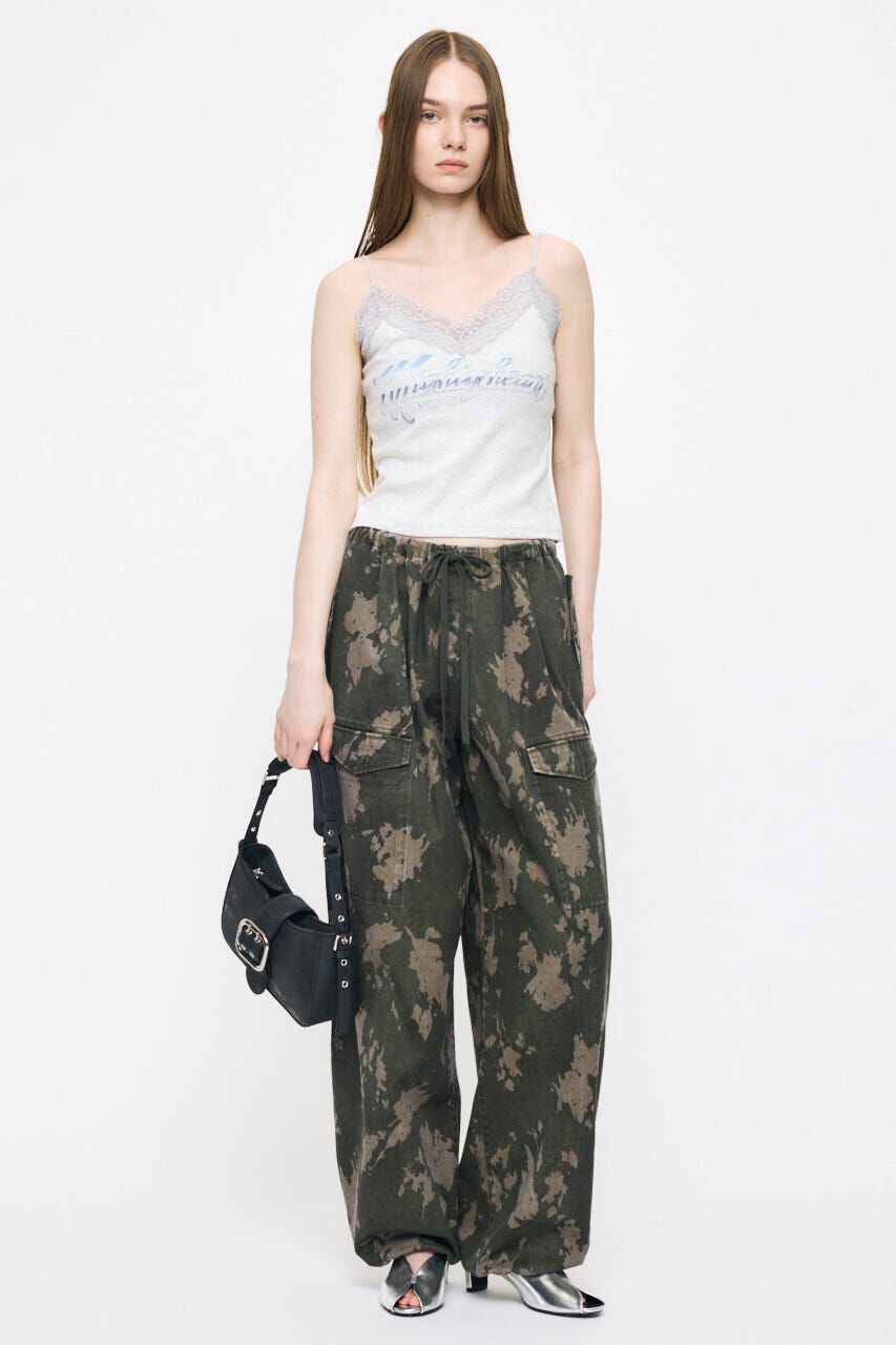 MOUSSY「RETRO FADE LACE キャミ」|キャミソール|
