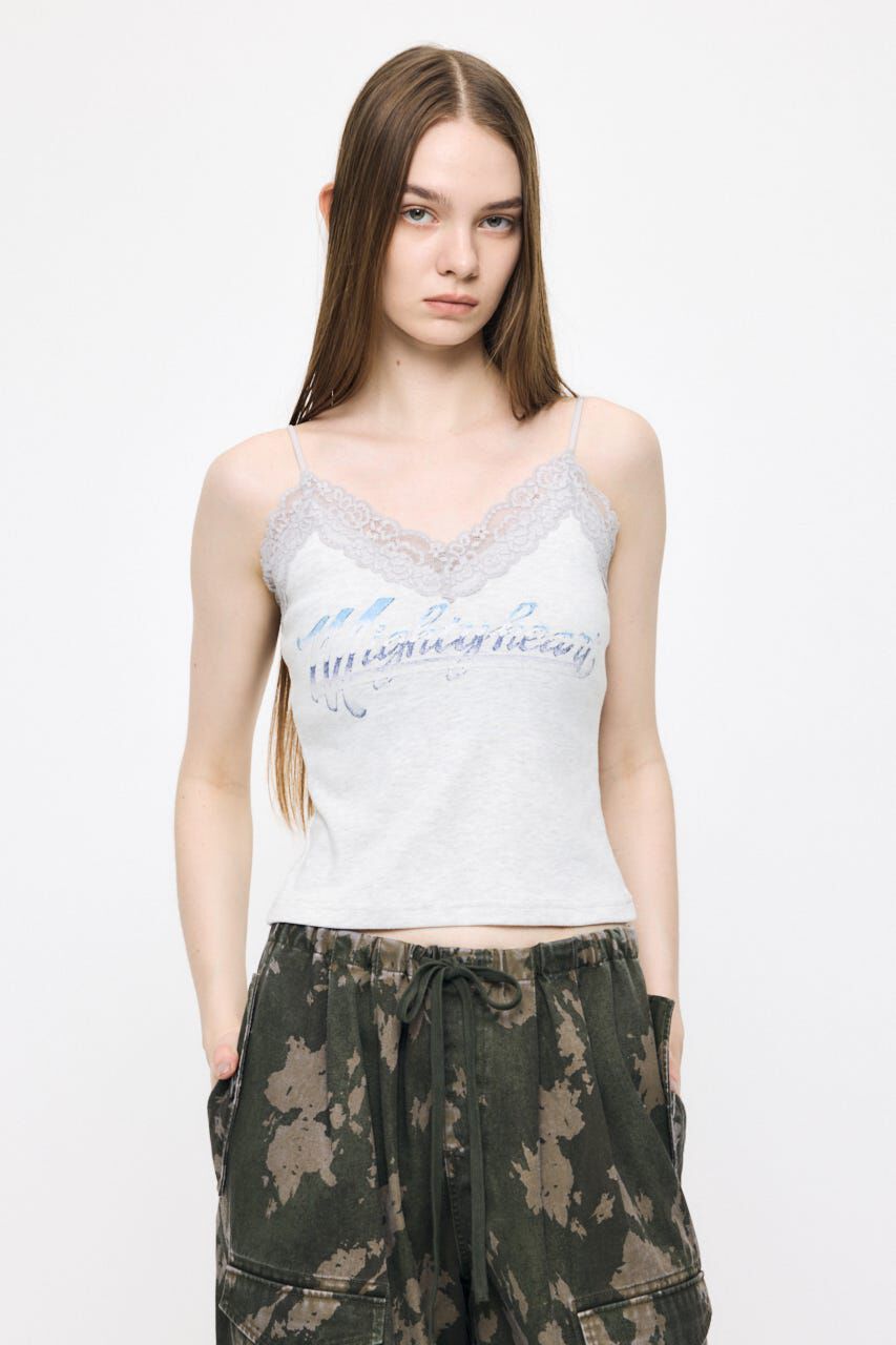 MOUSSY「RETRO FADE LACE キャミ」|キャミソール|