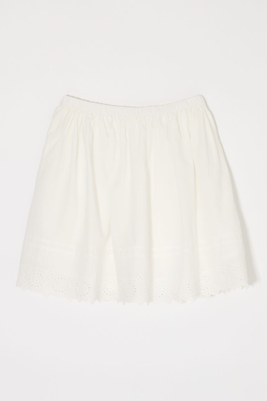 MOUSSY「EYELET HEM FLARE MINI スカート」|スカート|