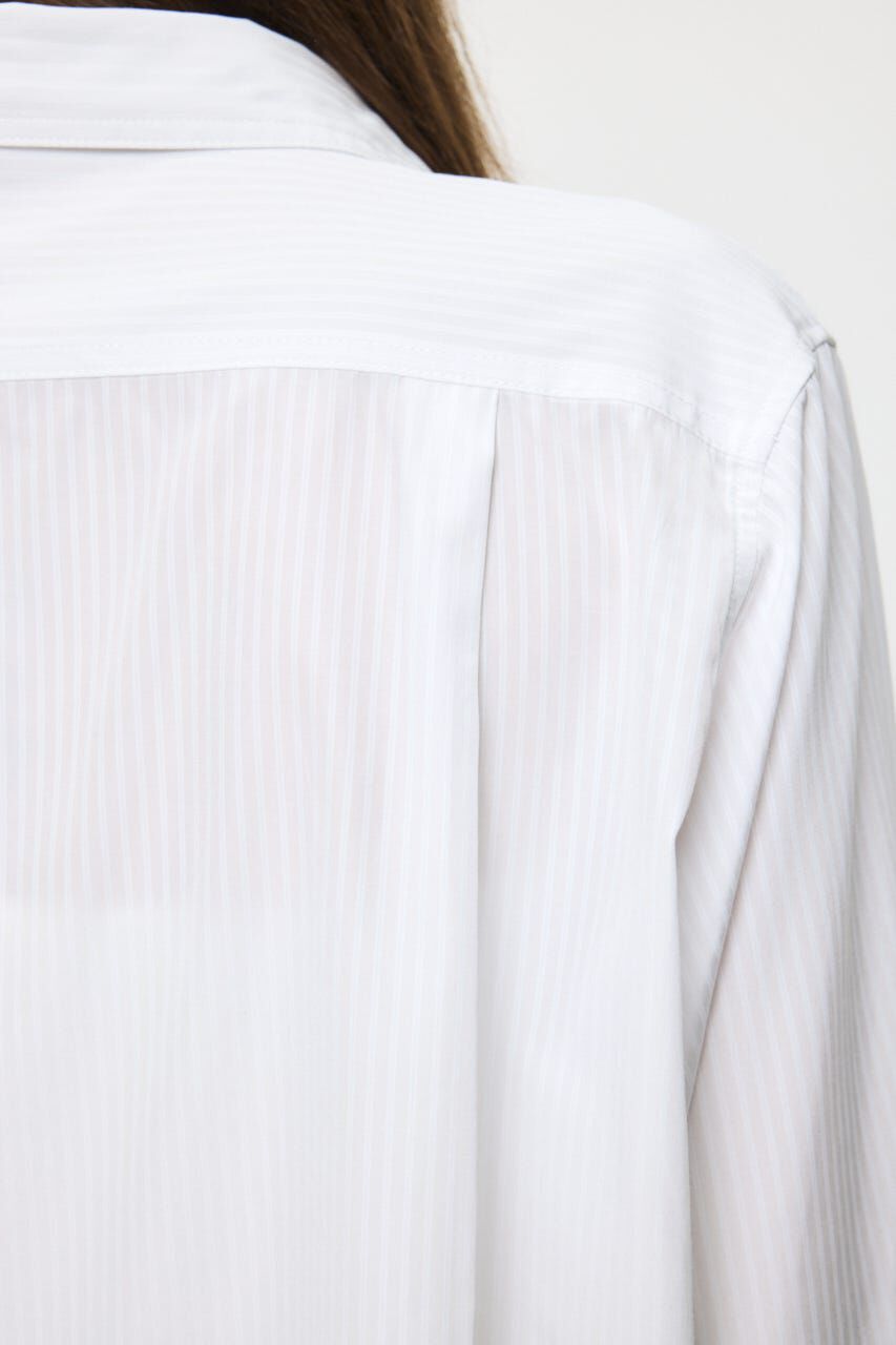 MOUSSY「STRIPE OVER シャツ」|シャツ・ブラウス|