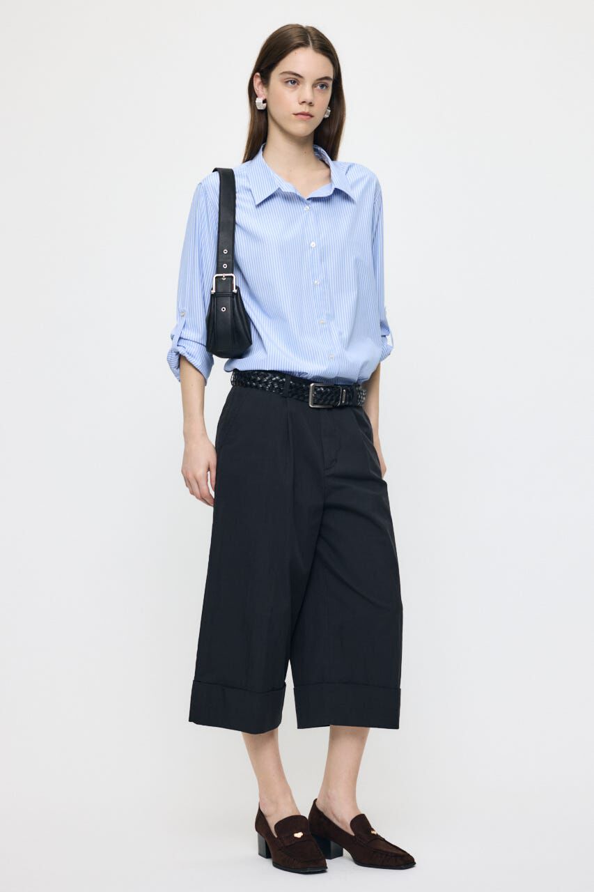 MOUSSY「STRIPE OVER シャツ」|シャツ・ブラウス|