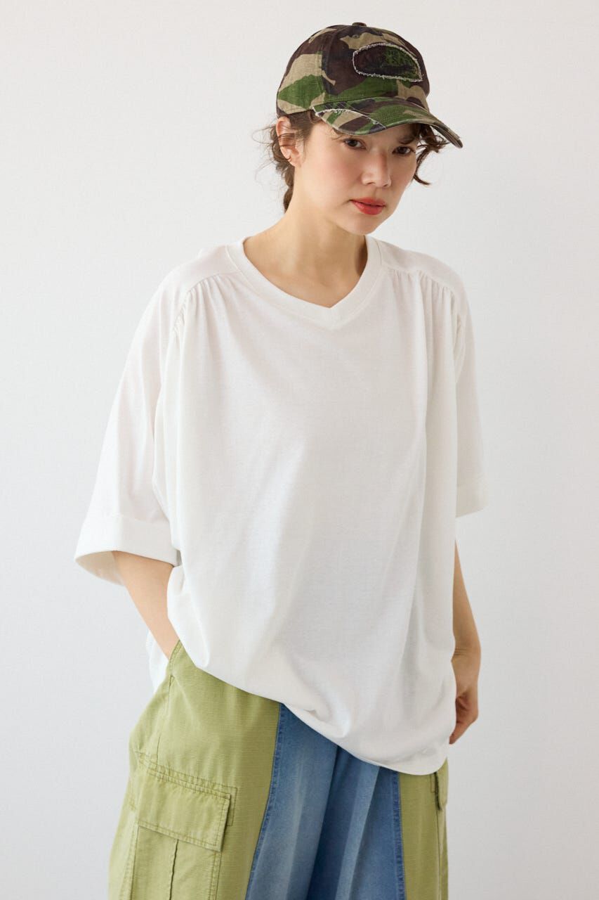 RODEO CROWNS「配色ドルマントップス」|Tシャツ・カットソー|O/WHT1