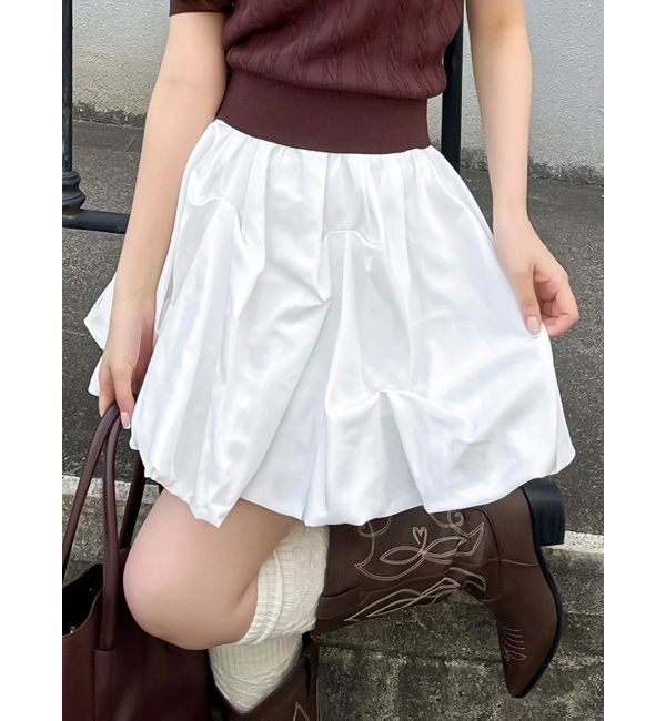 dazzlin「【再販売】バルーンミニスカート」|スカート|