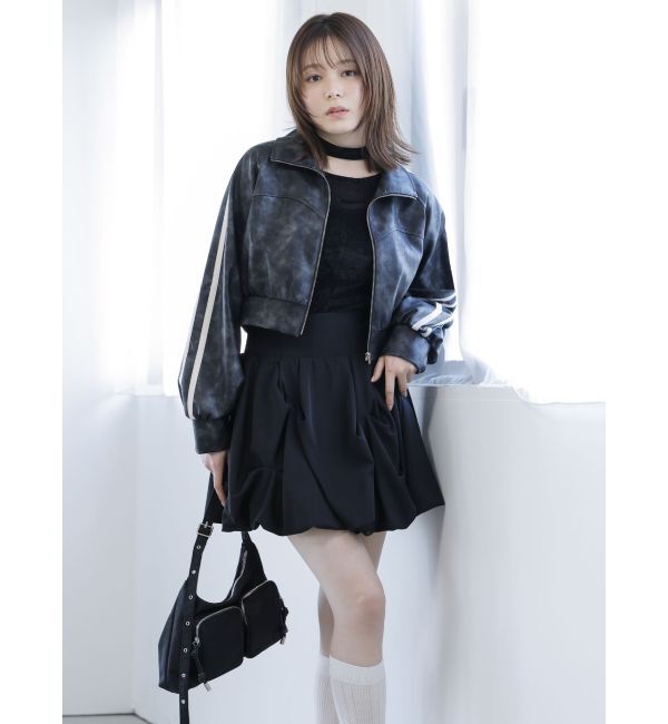 dazzlin「【再販売】バルーンミニスカート」|スカート|