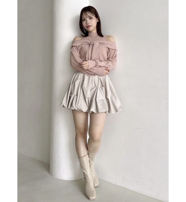 dazzlin「【再販売】バルーンミニスカート」|スカート|