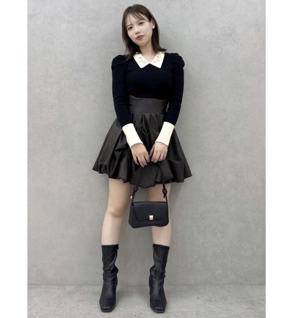dazzlin「【再販売】バルーンミニスカート」|スカート|