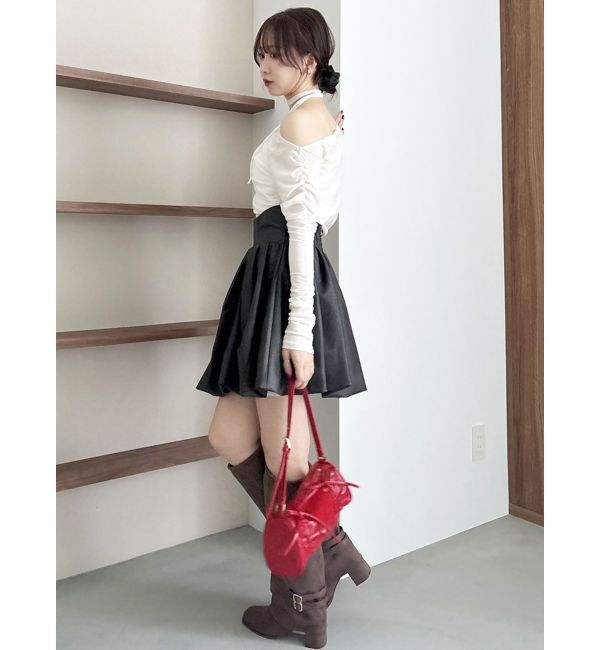 dazzlin「【再販売】バルーンミニスカート」|スカート|