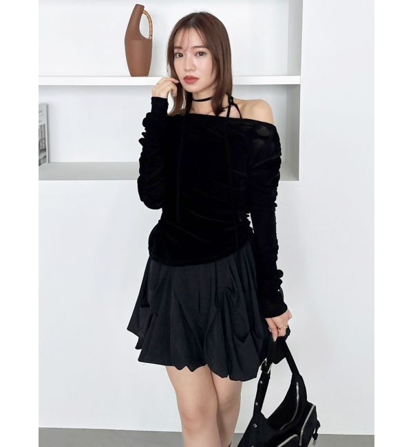 dazzlin「【再販売】バルーンミニスカート」|スカート|
