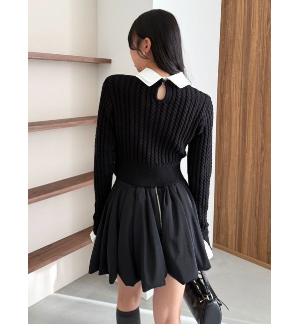 dazzlin「【再販売】バルーンミニスカート」|スカート|