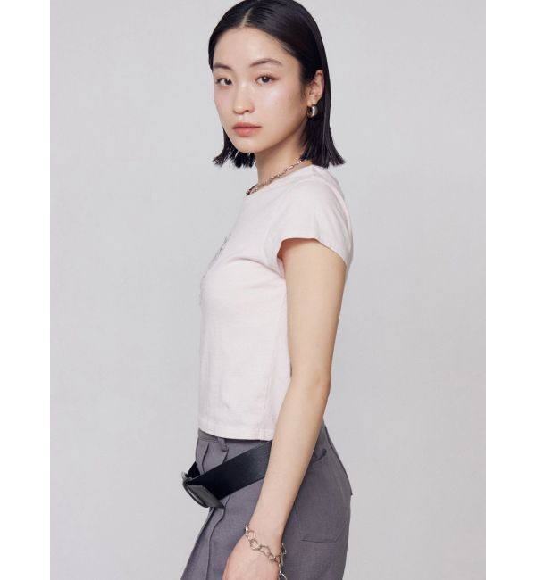 EMODA「エンブレムハートパッチTシャツ」|Tシャツ・カットソー|