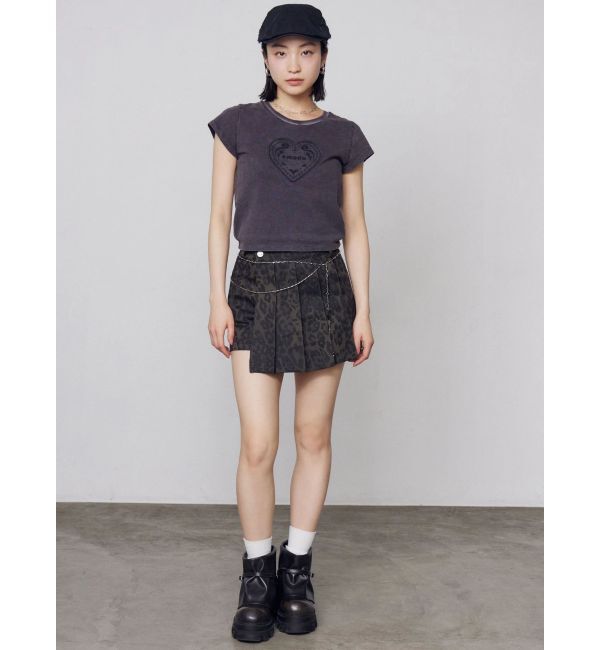 EMODA「エンブレムハートパッチTシャツ」|Tシャツ・カットソー|