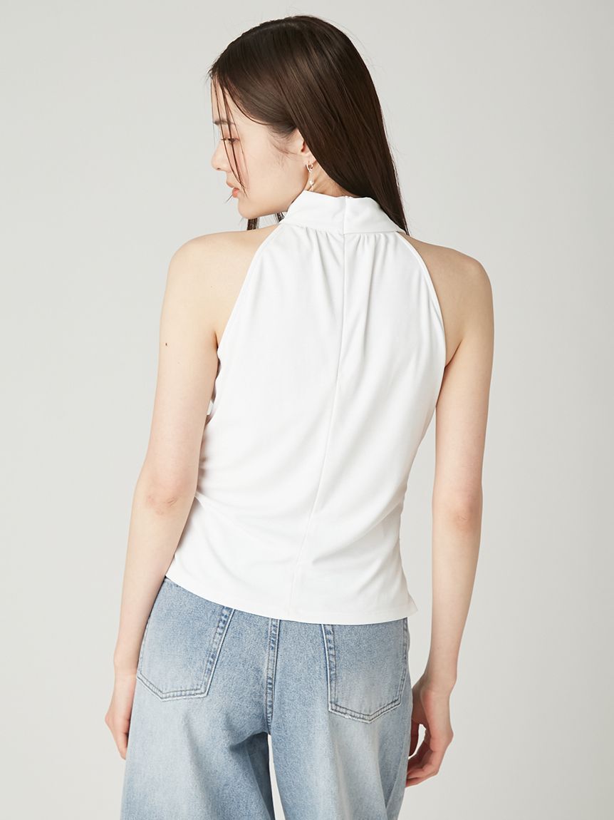 FRAY I.D「ホルターネックカットトップス／ウォッシャブル」|Tシャツ・カットソー|