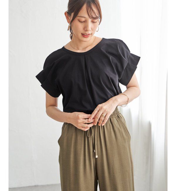 ikka「レイカン２ＷＡＹソデタックＰＯ」|その他|ブラック