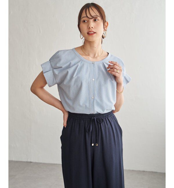 ikka「レイカン２ＷＡＹソデタックＰＯ」|その他|ブルー