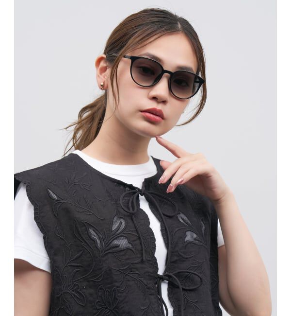  「SUNGLASSES COLLECTION ボストン型 サングラス | カラーレンズ 紫外線対策 UVカット」|サングラス|