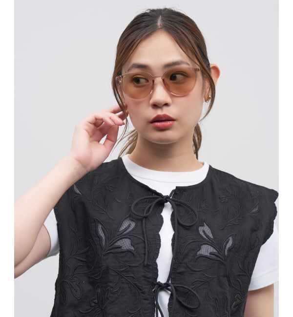  「SUNGLASSES COLLECTION ボストン型 サングラス | カラーレンズ 紫外線対策 UVカット」|サングラス|