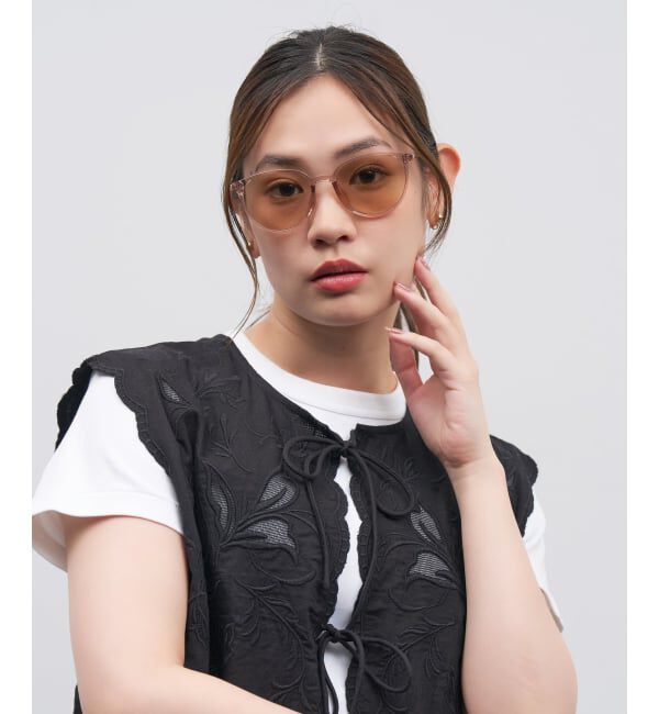  「SUNGLASSES COLLECTION ボストン型 サングラス | カラーレンズ 紫外線対策 UVカット」|サングラス|