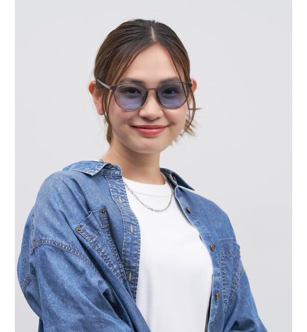  「SUNGLASSES COLLECTION ボストン型 サングラス | カラーレンズ 紫外線対策 UVカット」|サングラス|