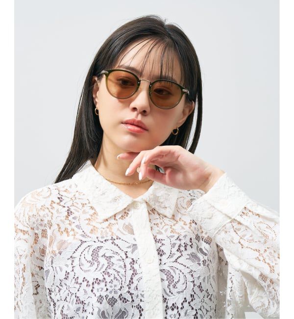  「Zoff｜UNITED ARROWS サングラス ユナイテッドアローズ｜カラーレンズ｜異素材｜UVカット 紫外線対策」|サングラス|