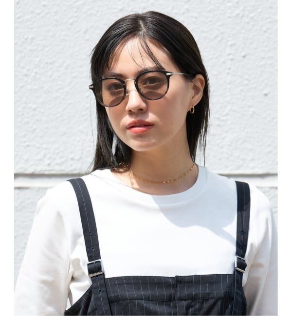 「Zoff｜UNITED ARROWS サングラス ユナイテッドアローズ｜カラーレンズ｜異素材｜UVカット 紫外線対策」|サングラス|