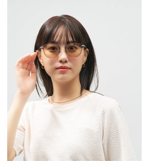  「Zoff｜UNITED ARROWS サングラス ユナイテッドアローズ｜カラーレンズ｜異素材｜UVカット 紫外線対策」|サングラス|
