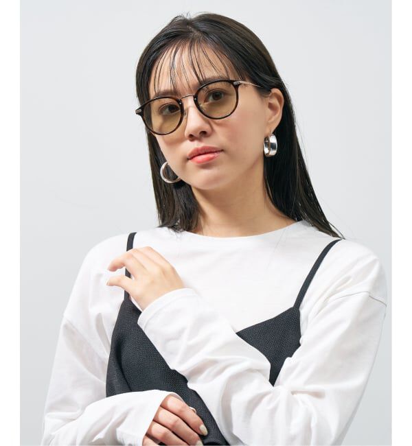  「Zoff｜UNITED ARROWS サングラス ユナイテッドアローズ｜カラーレンズ｜異素材｜UVカット 紫外線対策」|サングラス|