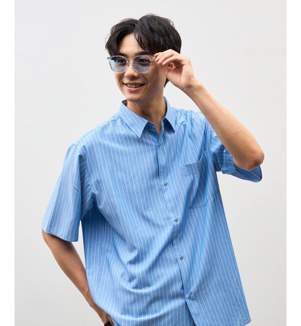  「SUNCUTGlasses/UV100%CUT サングラス｜ラバーテンプル｜ズレ落ち防止｜カラーレンズ｜紫外線対策 UVカット」|サングラス|