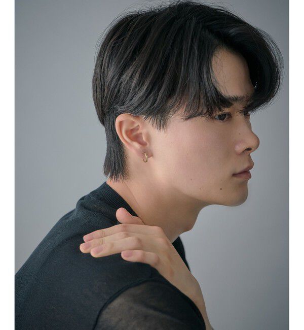 Jouete「K10YG フープピアス size/M」|ピアス|