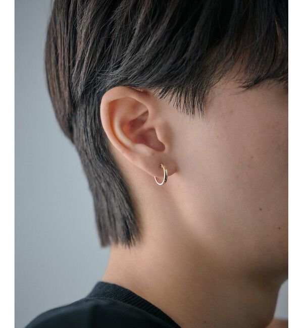 Jouete「K10YG フープピアス size/M」|ピアス|