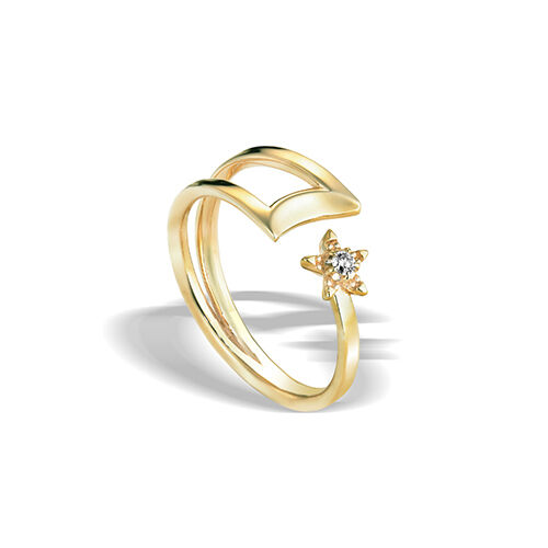 STAR JEWELRY「SHOOTING STAR PINKIE RING」|リング|